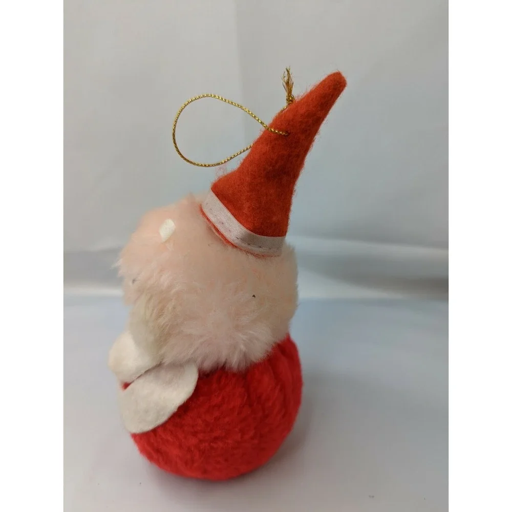 Vintage Santa Claus Ornament 6 Inch Sounds When‎ Moves